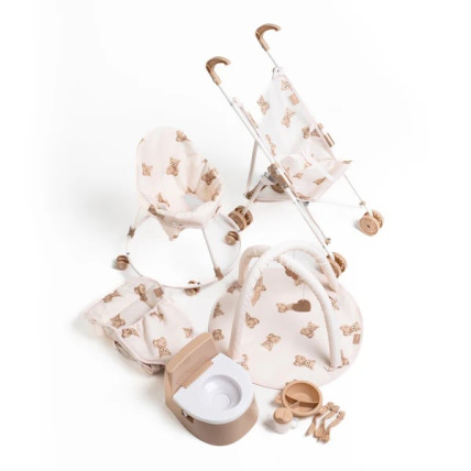 Roma Teddy Leļļu aksesuāru komplekts