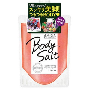 Utena Juicy Cleanse ķermeņa skrubis uz sāls bāzes ar kazeņu aromātu 300g